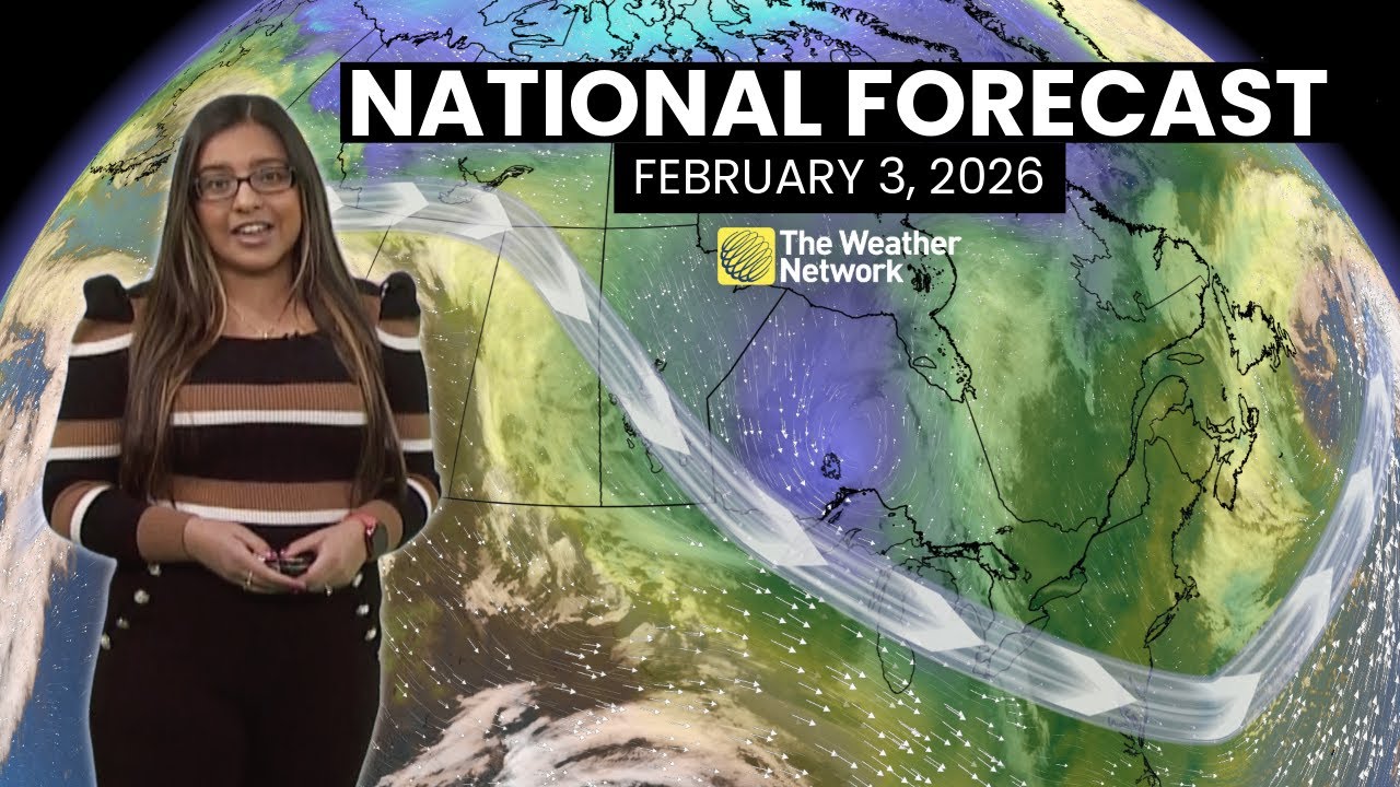 Canada's National Forecast - February 3, 2026 | #WeatherAM