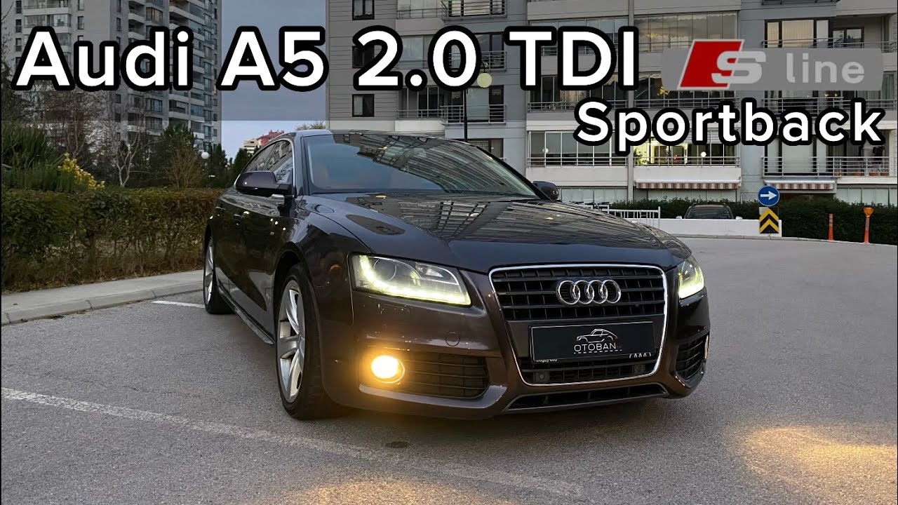 Audi A5 2.0 TDI Sportback S line | İlk sahibinden | otobantv