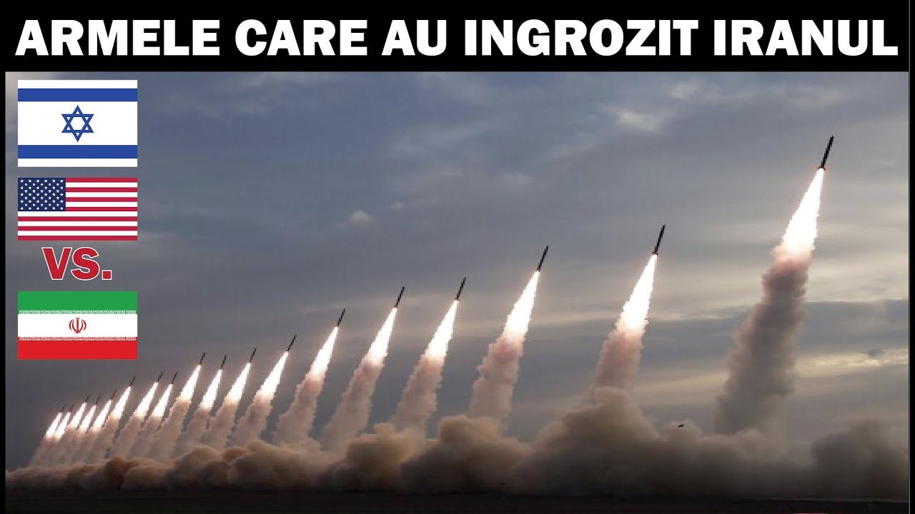 Armele care au Ingrozit Iranul | Arme folosite de Israel si SUA care au Spulberat Apararea din Iran