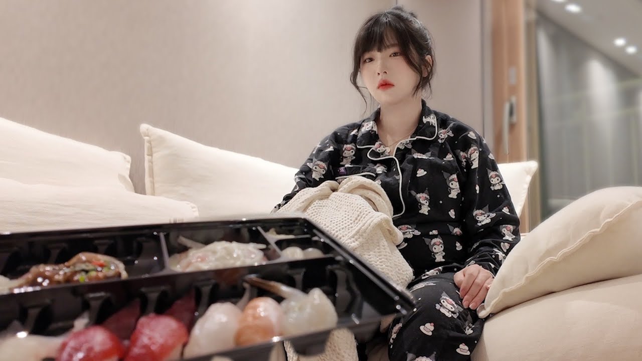 임신중이라 초밥 못 먹는 아내 앞에서 초밥먹다가...