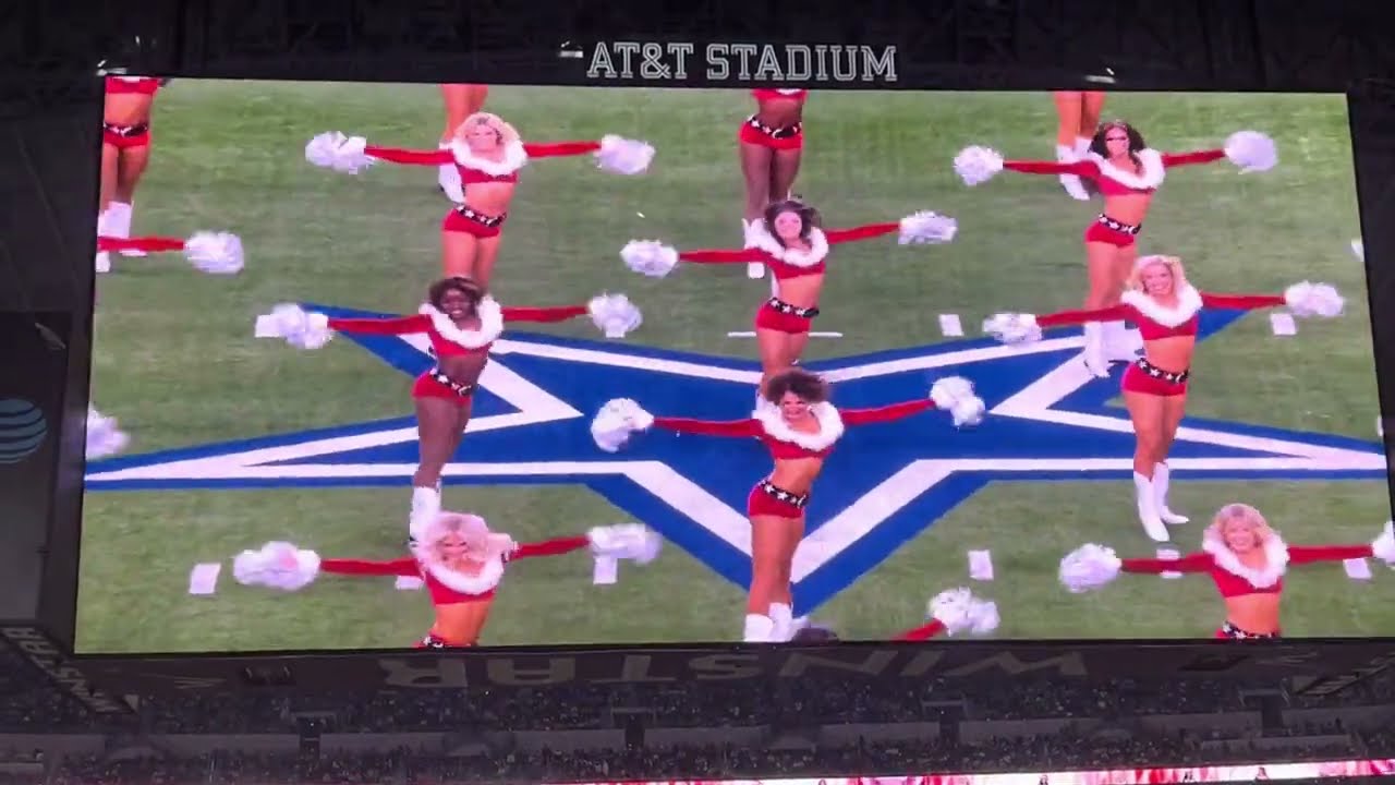 Dallas Cowboys Halftime: DCC SLC Emerald Belles Rhythm and Blues 12/22/24 screenview only
