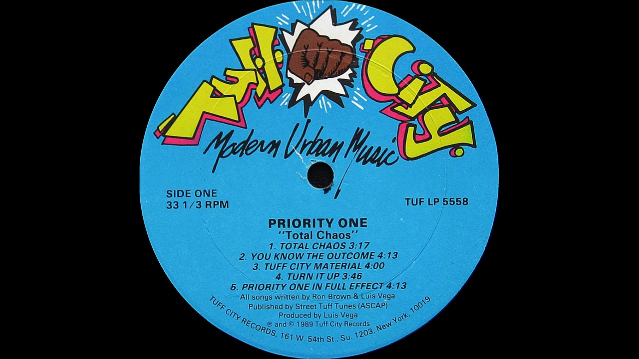 Priority One - Tuff City Material ( Total Chaos 1989 )