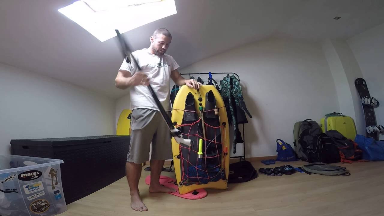 Home Made Spearfishing Buoy/ Prancha caça Submarina (PT)