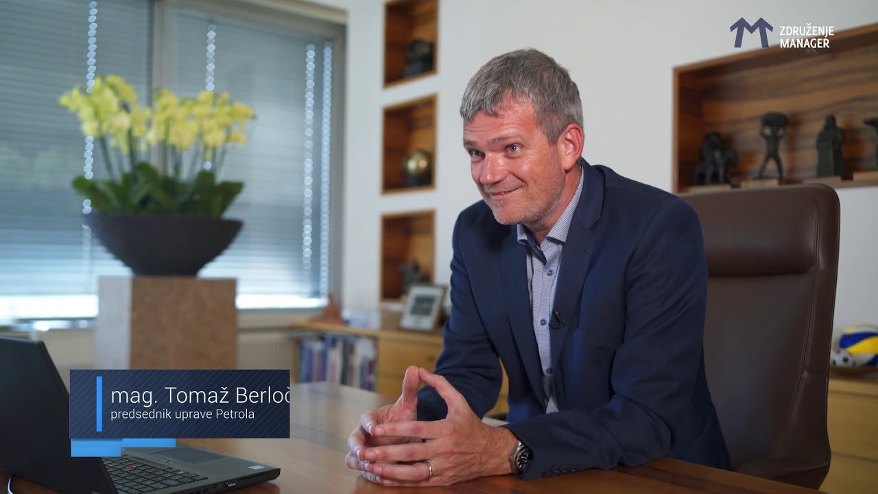 Združenje Manager je za managerja leta 2019 razglasilo Tomaža Berločnika