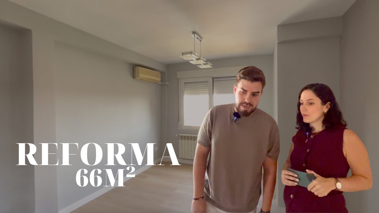 Reforma completa: piso de 66m²