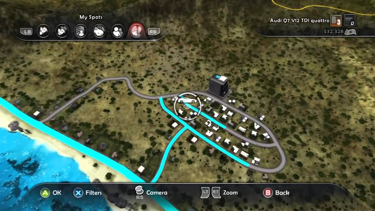 Test Drive Unlimited 2 - Car Wreck Locations - Hawaii Area 2 - HD