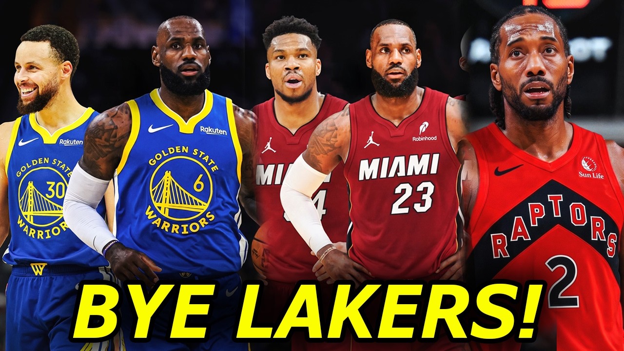 BYE Lakers, Hello GSW! LeBron vs Bronny next season, LeBron! | Kawhi TRADED to Raptors!