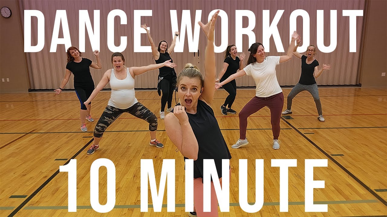 10 MINUTE CARDIO DANCE WORKOUT (with bonus cool-down) Fun & Easy Pop Playlist