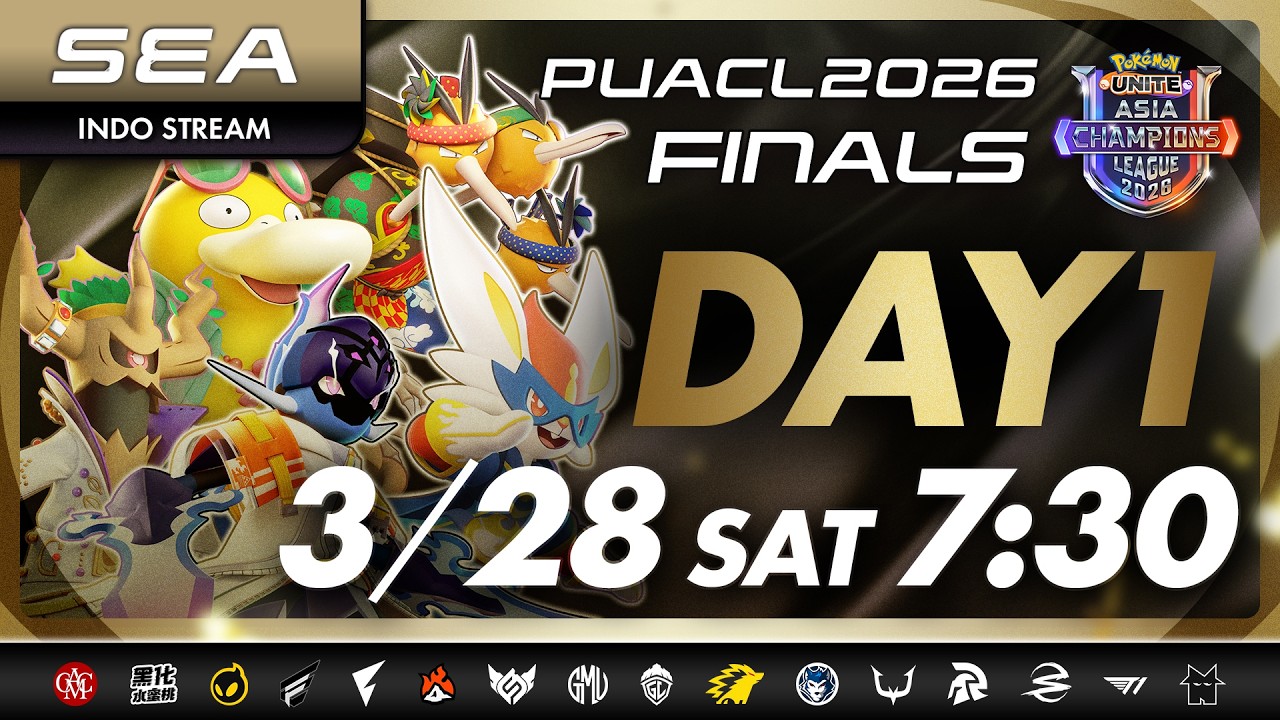 FINALS Day 1 | Pok&eacute;mon UNITE Asia Champions League 2026 [ Part2 ]
