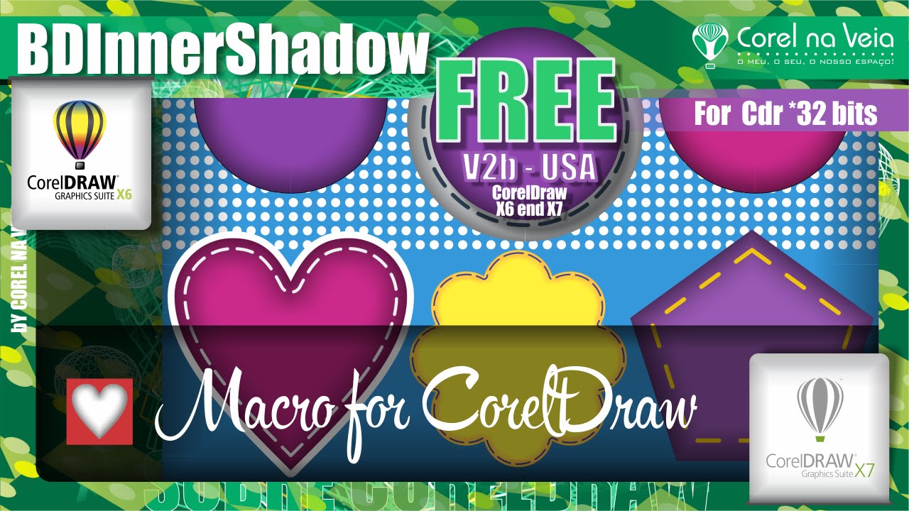 Como Criar Sombra Personalizada em CorelDraw (InnerShadow)