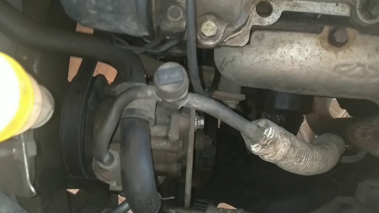 Cara melepas panbelt mobil chery QQ di bagian alternator