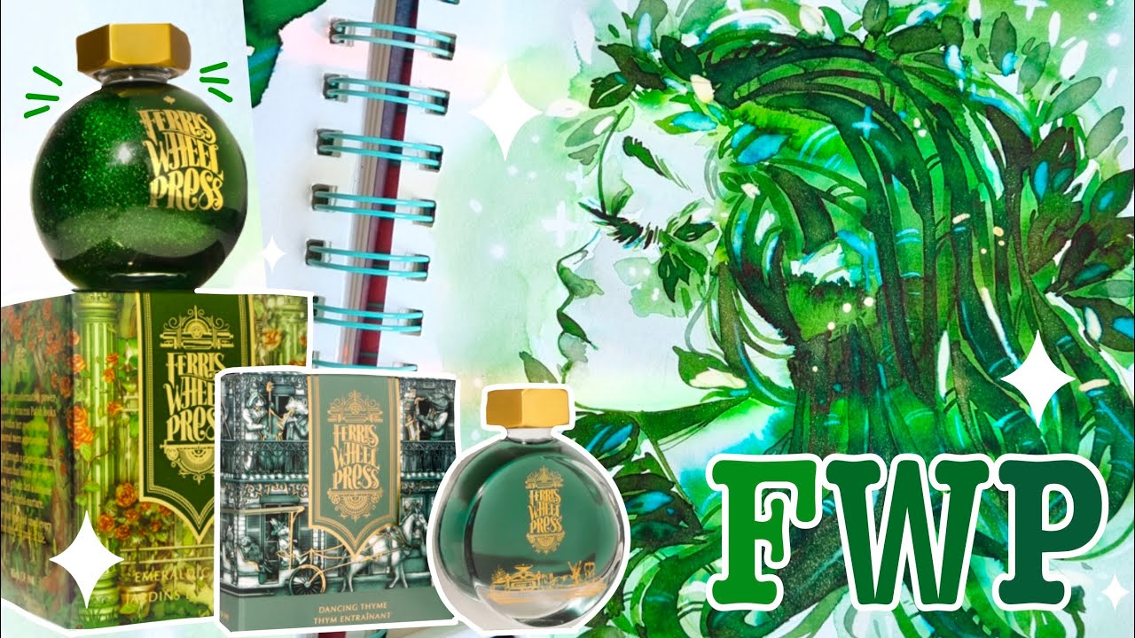 Ferris Wheel Press ⭐ Pendant Purse ⭐ Dancing Thyme ⭐ Emerald Gardens
