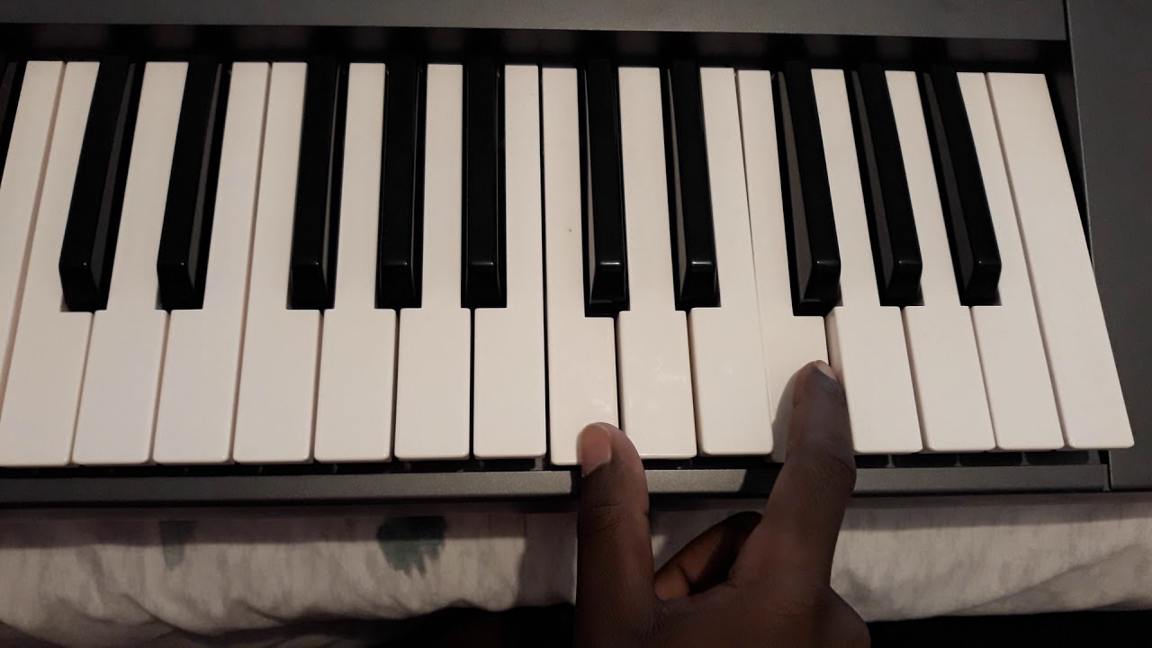 NEW PIANO SEBENE - tutorial (2019)