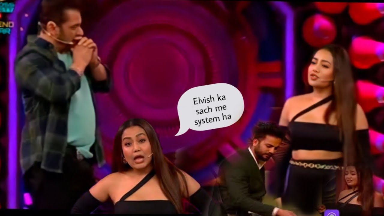 Neha Kakkar in Bigg Boss house 🏠 #elvishyadav #biggboss #bigbossott #nehakakkar