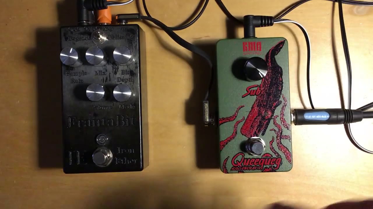KMA Audio Machines QUEEQUEG IRON ETHER FRANTABIT on BASS 💛👾💛