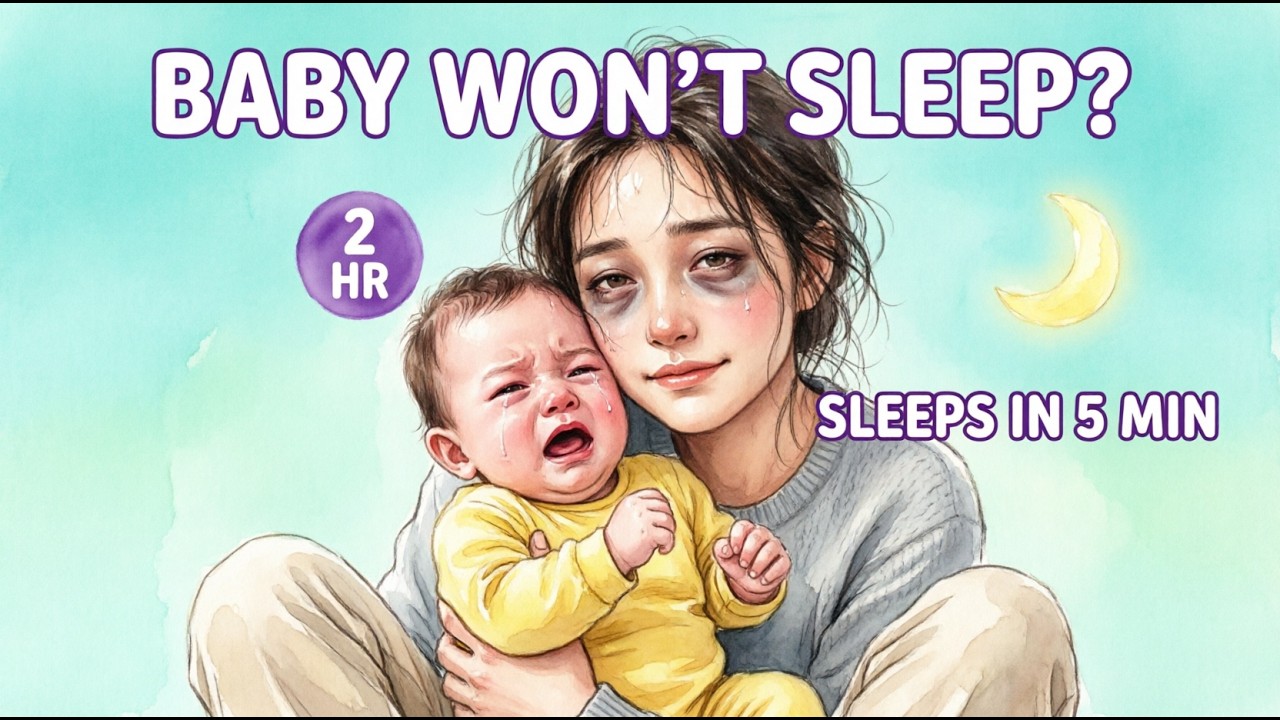 2 Hour Baby Sleep Music 🌙 Gentle Lullaby to Fall Asleep Fast | Florence Lilly