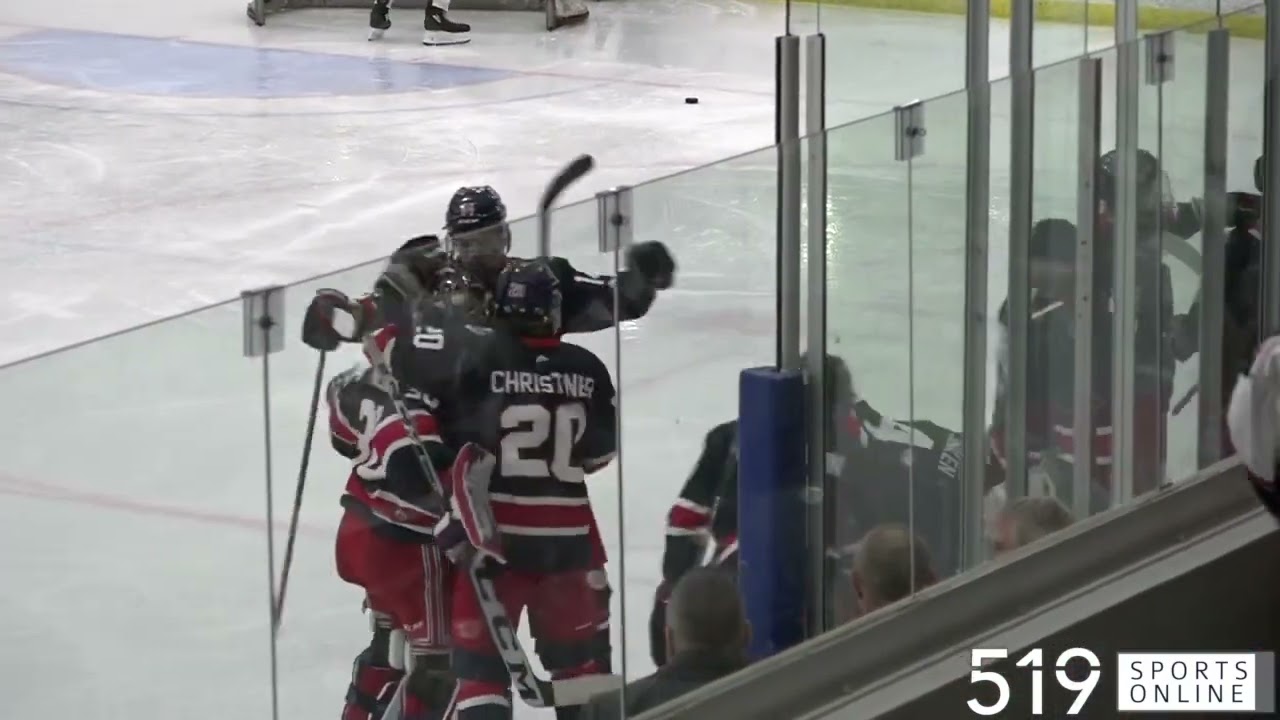 Camden Daigle scores the OVERTIME WINNER for Stratford in Game 1