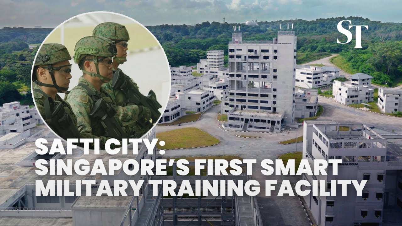 Inside Safti City: Singapore’s first smart military training facility