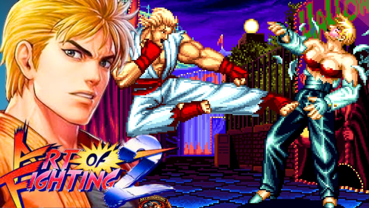 Ryo Sakazaki vs King - High Level Matches | Art of Fighting 2