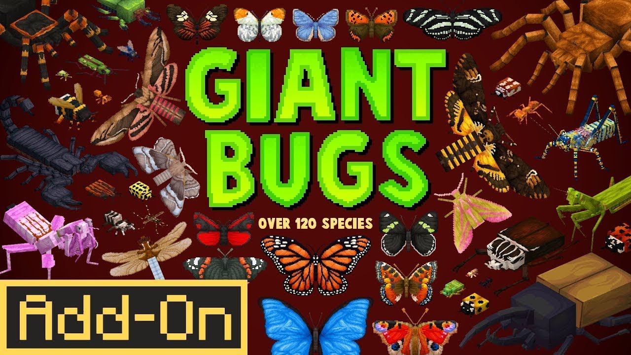 Giant Bugs Дополнение | Майнкрафт Рынок | Демонстрация