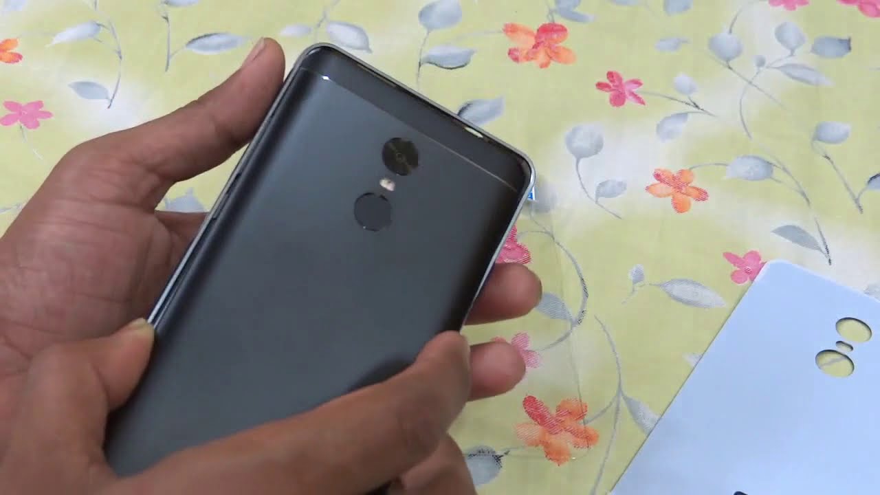 Mirror finished acrylic metal cover for mi note 4 | unboxing & installing | best protective cover