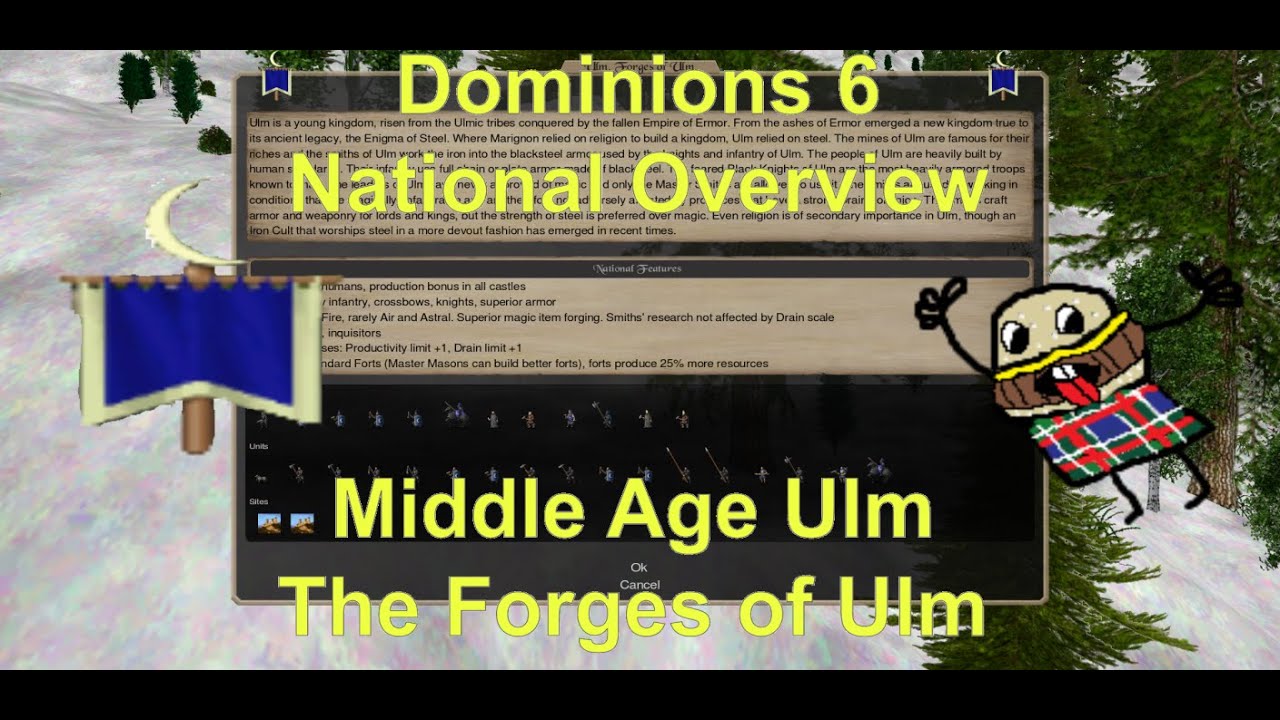 Dominions 6 MA Ulm National Overview