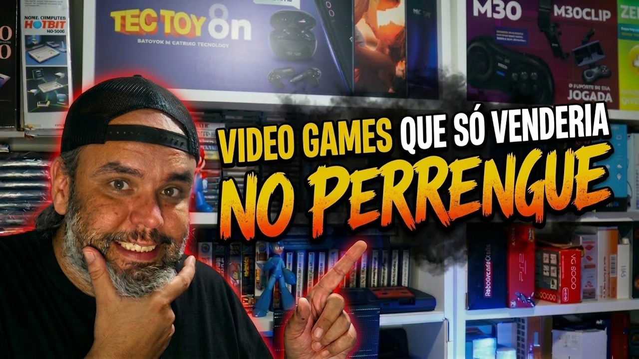VIDEO GAMES DA MINHA COLEÇÃO que dificilmente venderia!