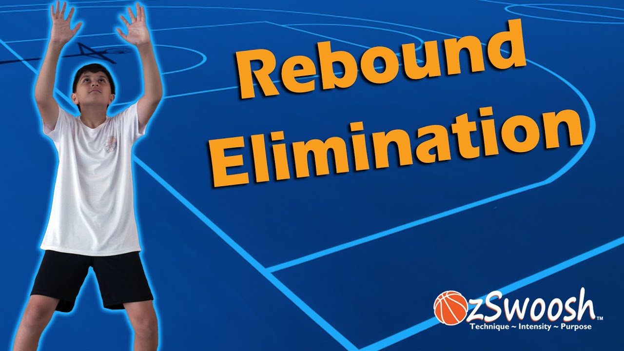 Best Basketball Drill for Kids  - Rebound Elimination Game