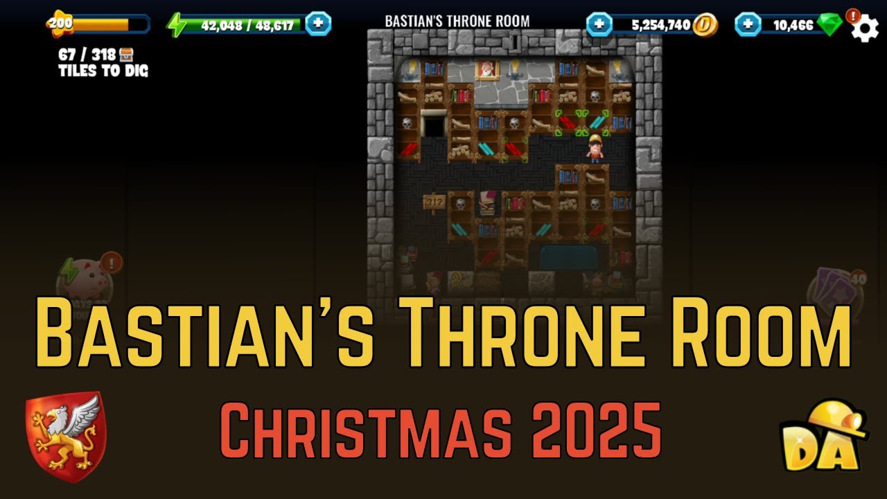 Bastian's Throne Room - #12 Christmas 2025 - Diggy's Adventure