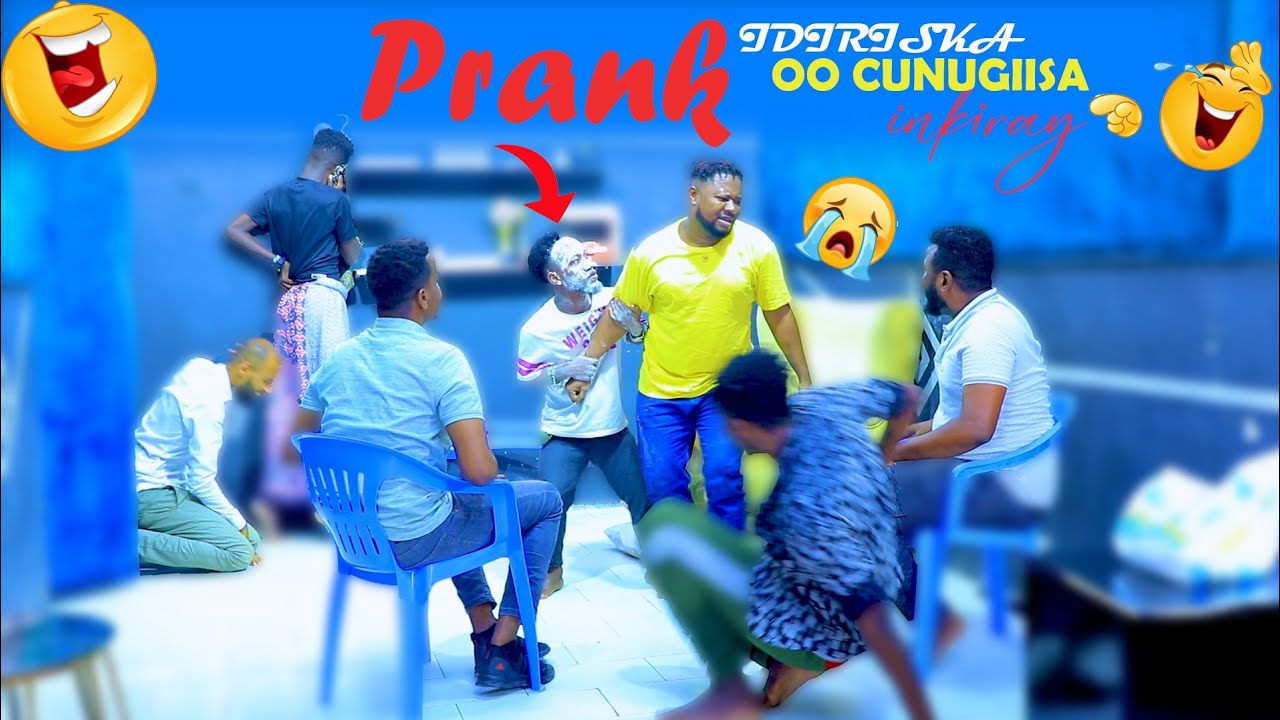 PRANK IDIRISKA OO CUNUGIISA INKIRAY HADAAD QOSLI WEYDO WAA JIRANTAHAY