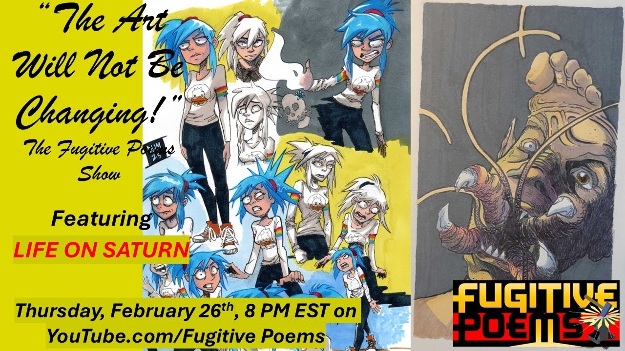 Zombie Girl, Deadly Dolphins and all the Insanity of Life on Saturn!
