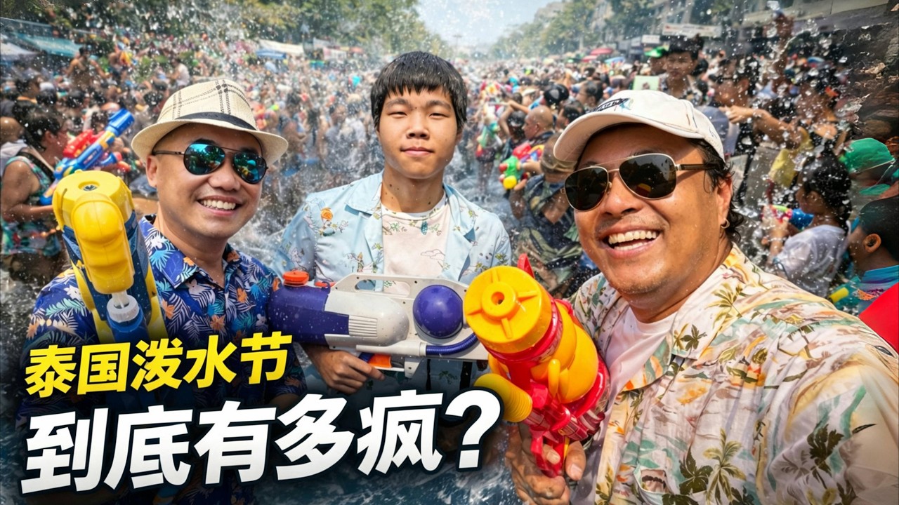 泰国泼水节｜到底有多疯？｜我亲自下场感受了一次！｜｜感谢您一路的支持【Sean的世界TV】频道，欢迎加入我的会员频道，谢谢您一路的陪伴！