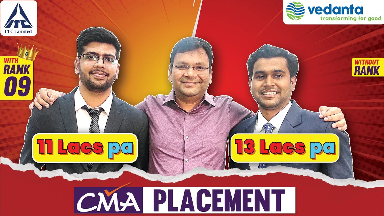 ICMAI Placement | CMA Campus Placement without Rank | CMA Job | CMA Salary
