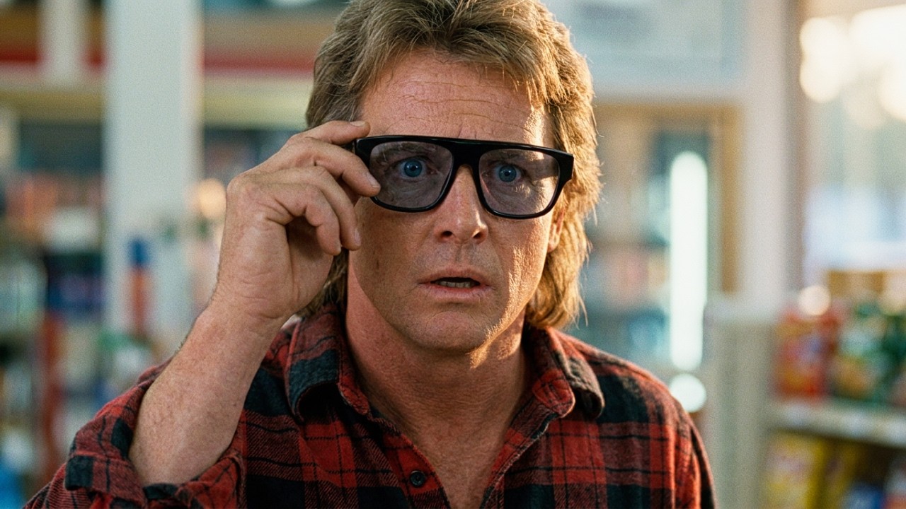 A Man Found Strange Glasses and Saw Who People Really Were