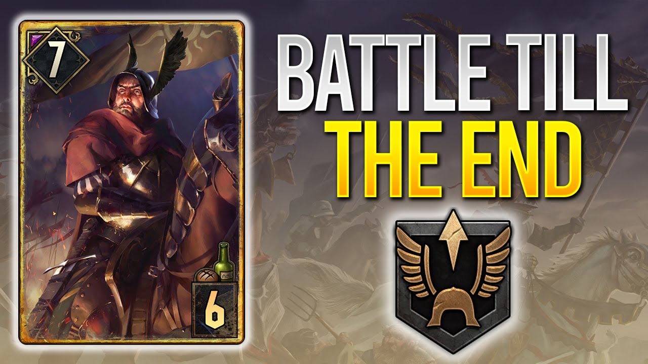 GWENT | NILFGAARD SOLDIERS HAVE THE BIGGEST SLEEPER BUILD