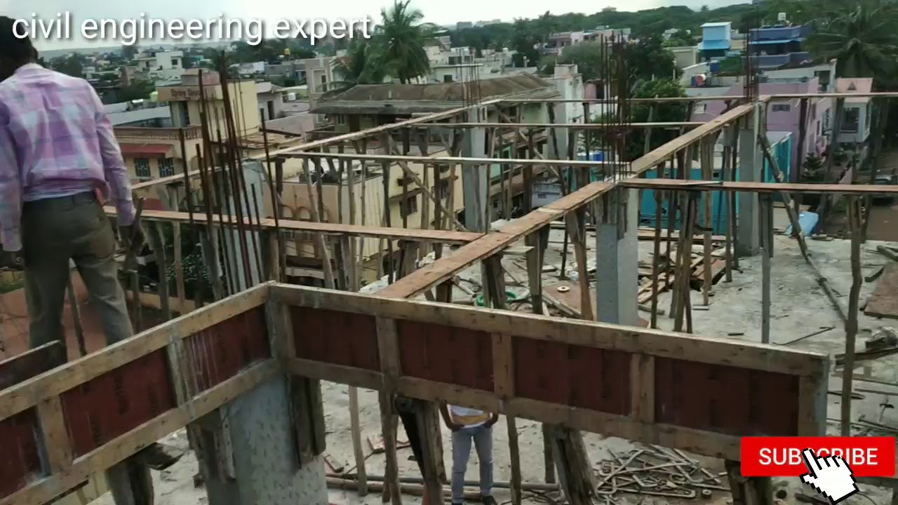 Formwork of a building part #2 | shuttering of a building part #2 #rcc slab shuttering