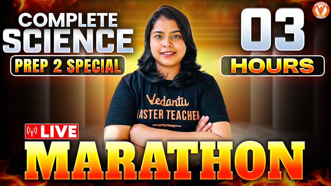 Complete Science in 3 hrs | Preparatory-2 Special | Rithika Mam