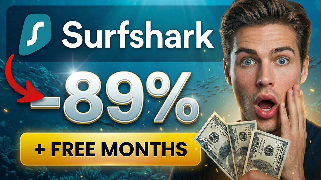 Surfshark Coupon Code 2026 ✅ Verified Discount &ndash; 89% OFF + FREE VPN Months