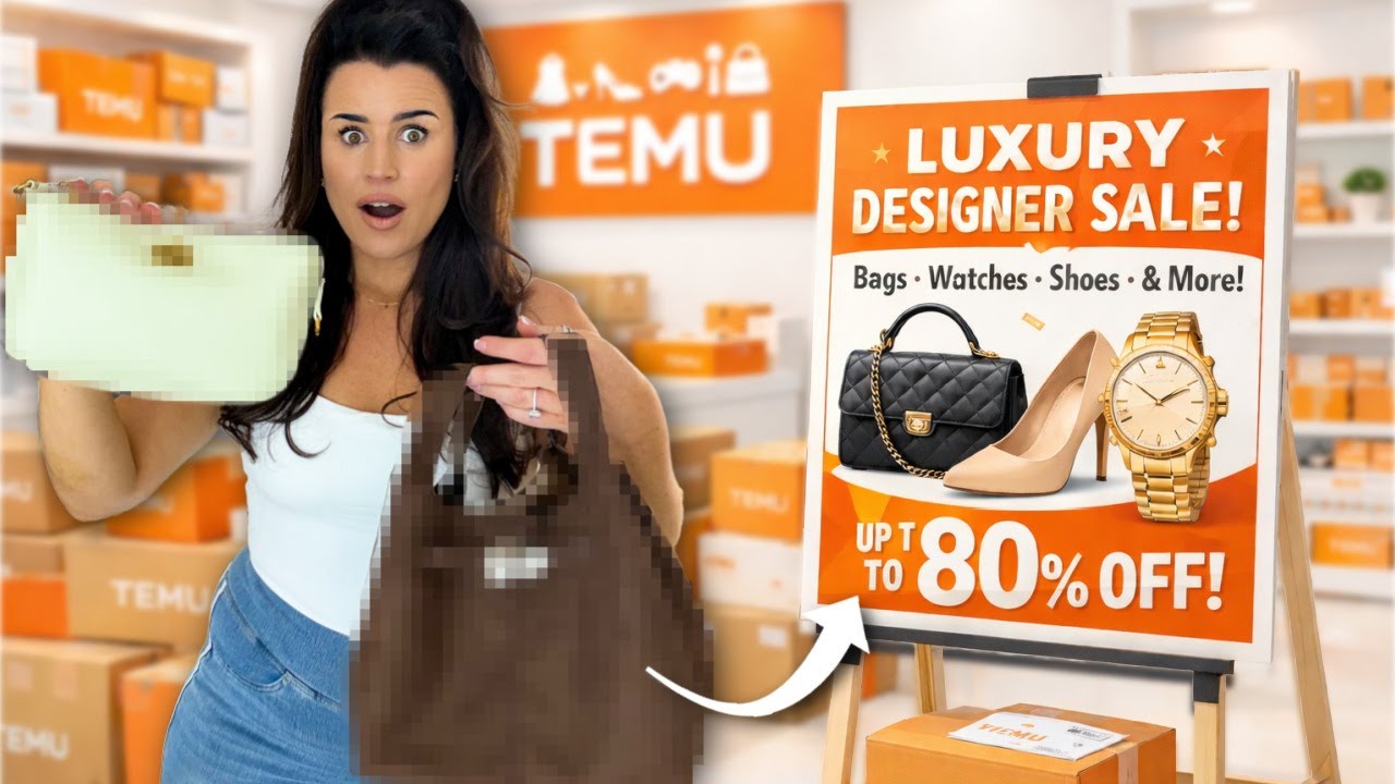 I Ordered “Luxury” Designer Dupes From Temu… Here’s What Actually Arrived