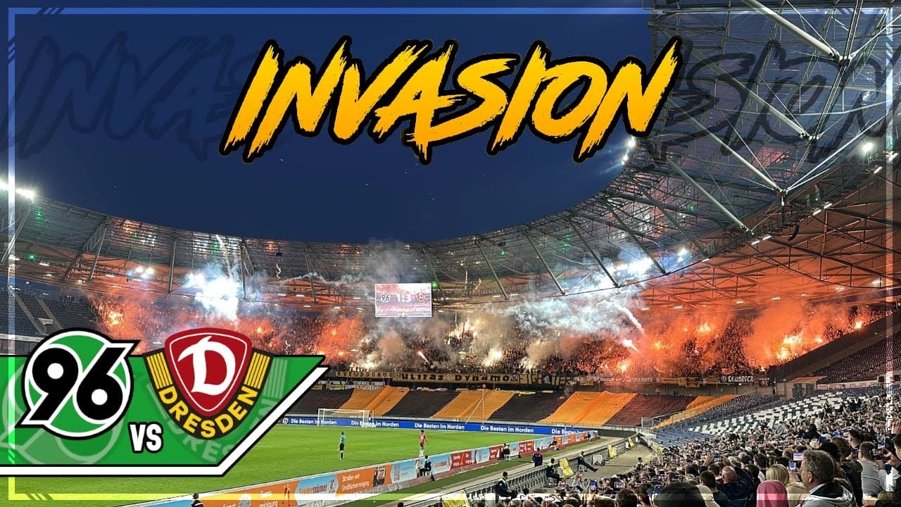 Vlog: Hannover 96 II - Dynamo Dresden // Dresden Invasion in Hannover