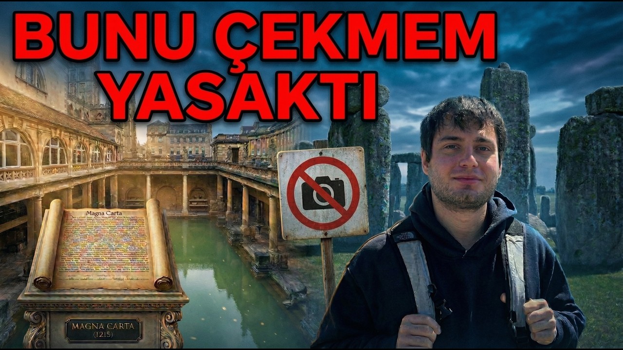 Dünyanın En Önemli Belgesini Gizlice Kaydettim | Magna Carta, Stonehenge & Bath