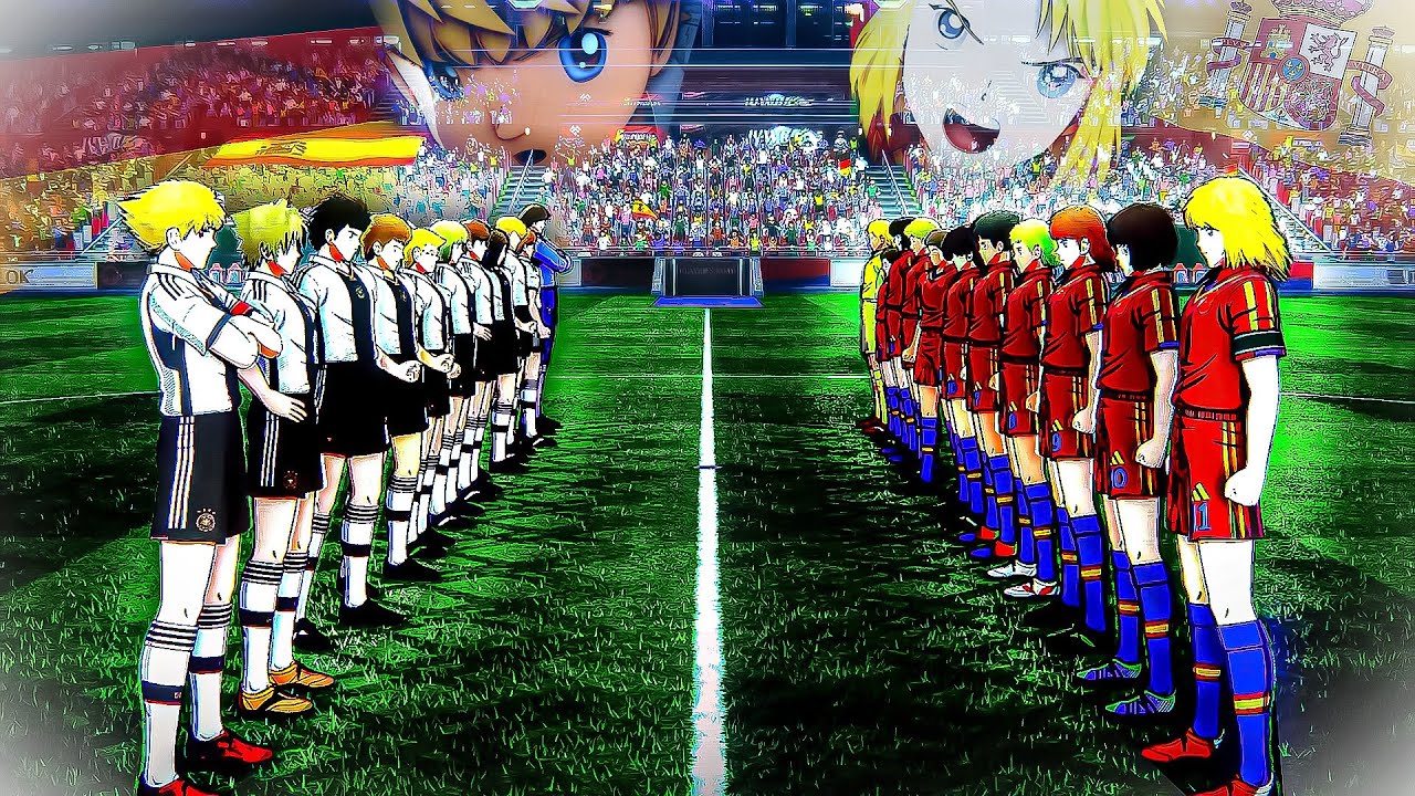 Germany vs Spain - 【Captain Tsubasa】 -  Schneider vs Michael