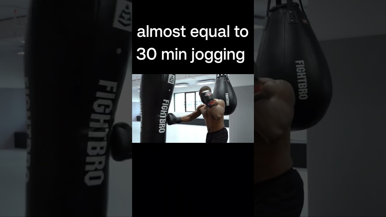 Punching bag benefits 