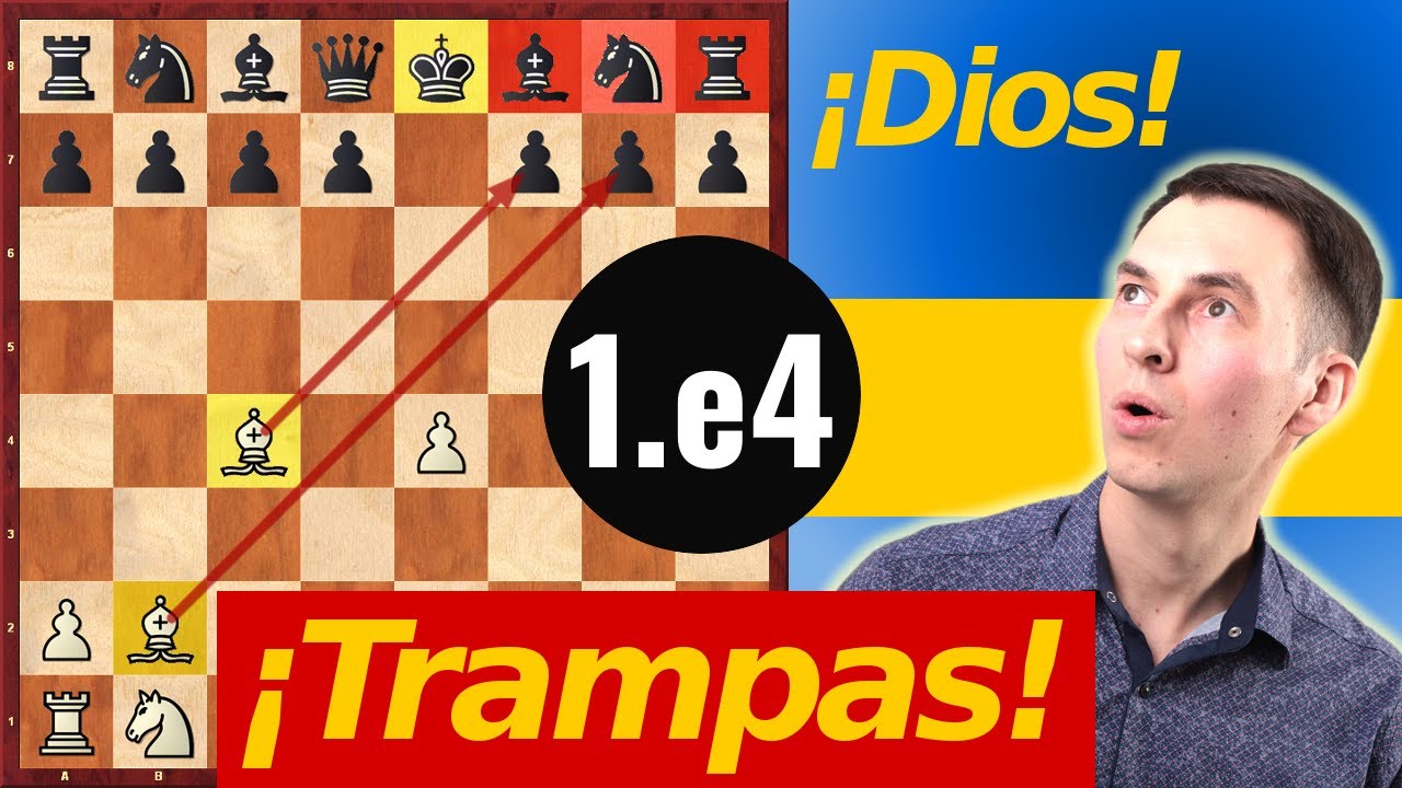 ¡Sólo trampas! 😮 Una en cada jugada, después de 1.e4 | Gambito Danés