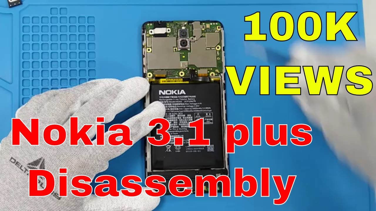 Nokia 3.1 plus Disassembly