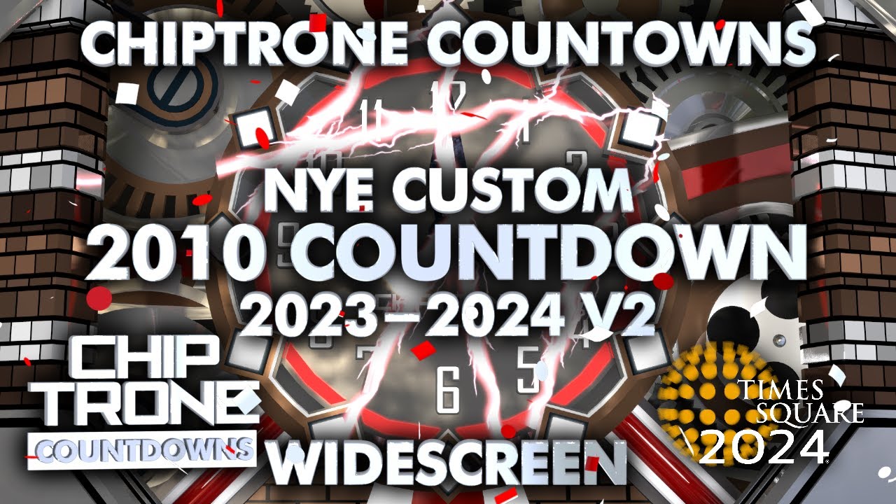 ChipTrone TSQ Custom 2010 Style Countdown V2 (Widescreen) - Countdowns “R” Us Series