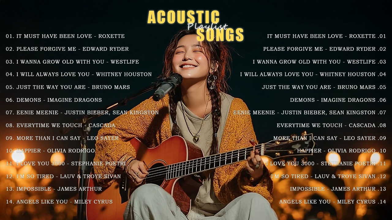 Hot Chill Acoustic Songs 2026 💖 Relaxing Acoustic Love Songs 2026 Cover 🎵 Acoustic Music Hits 2026