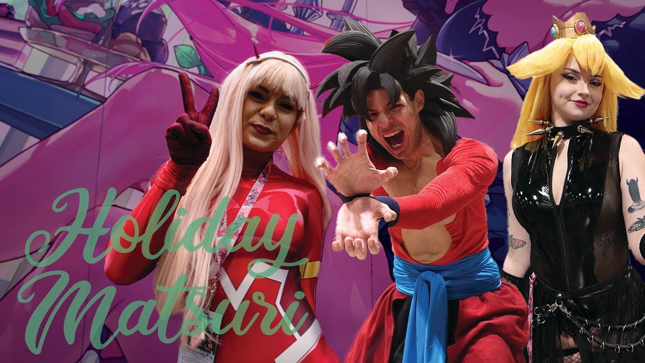 Holiday Matsuri 2024 4K Cosplay video #cosplay  #convention  #holiday  #manga  #comiccon