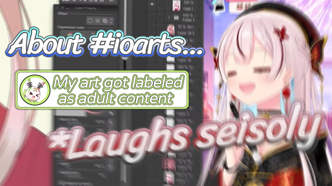 iofi Talks About The Recent Trend With Her Art Tag【Hololive】【iofi】【HoloID】