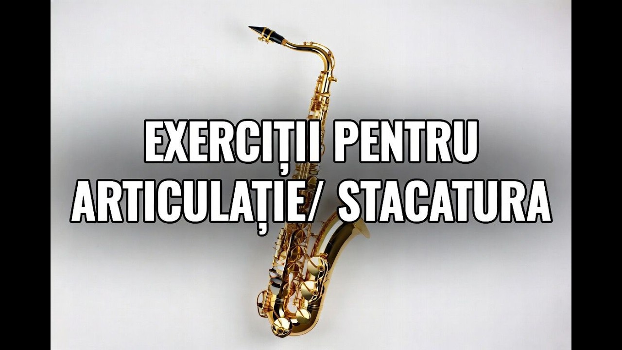 Exercitii pentru ARTICULATIE (stacatura dubla)